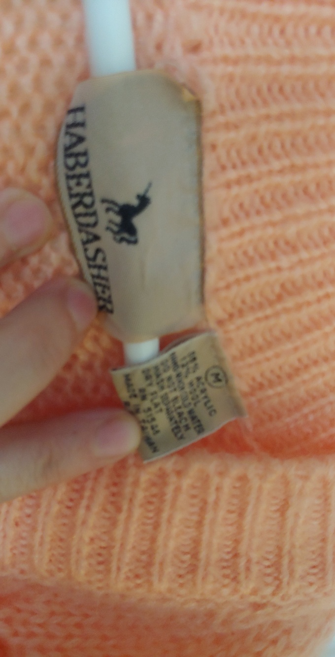 Haberdashery Wool Blend Cable Knit Sweater – Medium - Picture 4 of 5